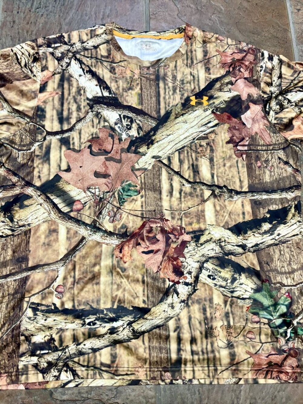 ~~Under Armour Lightweight Mossy Oak Break-Up Infinity Camo T-Shirt Mens XL